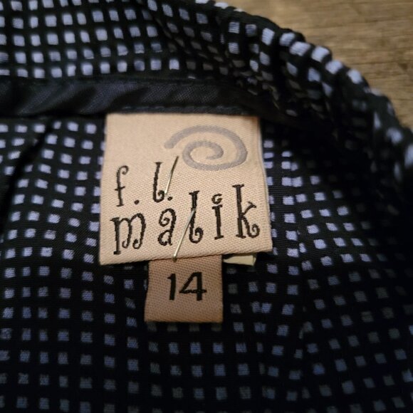 Vintage - F. L. Malik (Ivy Jane brand now)- 1990's skirt/jacket/sweater separate - Picture 9 of 16